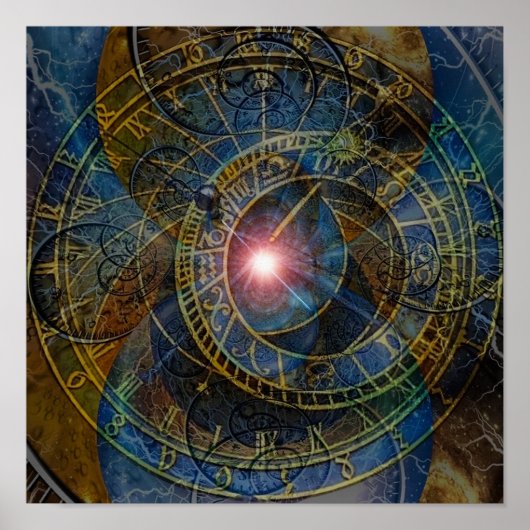 Poster Roues du temps (Devant)