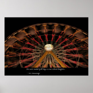 Poster Roues en mouvement