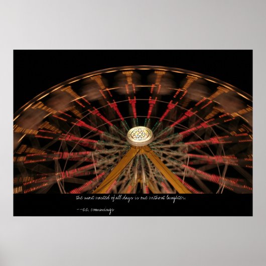 Poster Roues en mouvement (Devant)