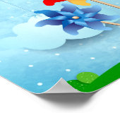 Poster Roues et ballons (Coin)