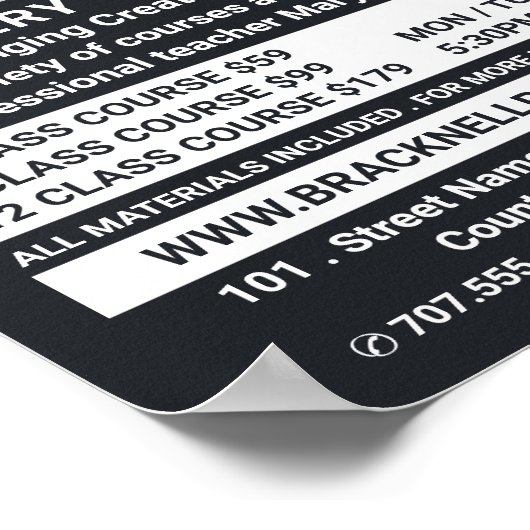 Poster Roues Potter, Classes De Poterie, Potters Advert (Coin)