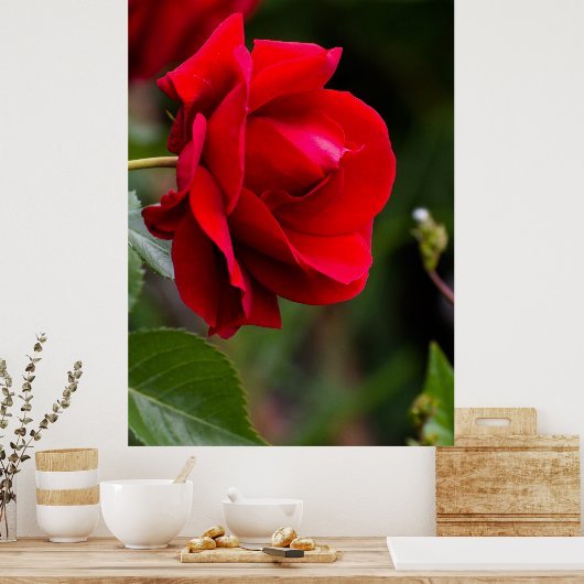 Poster Rouge (Cuisine)