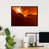 Poster Rouge (Bureau à domicile)