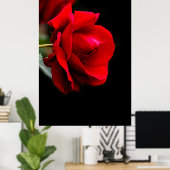 Poster Rouge (Bureau à domicile)