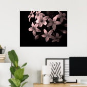 Poster rouge (Bureau à domicile)