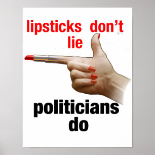 Poster Rouge à lèvres
