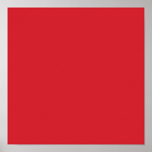 Poster rouge Amaranthe (couleur solide) (Devant)