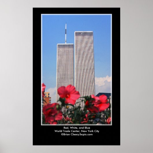 Poster Rouge, blanc et bleu... (Devant)