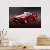 Poster rouge Cobra-427s (Cuisine)