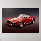 Poster rouge Cobra-427s (Devant)
