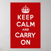 Poster Rouge Crimson (Devant)