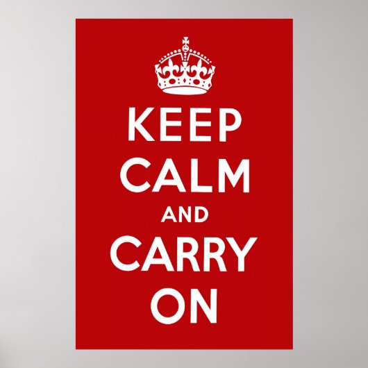 Poster Rouge Crimson (Devant)