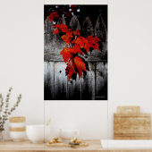 Poster Rouge d'automne (Cuisine)