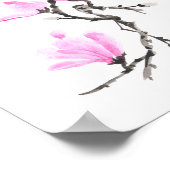Poster Rouge de Printemps (Coin)