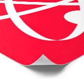 Poster Rouge écarlate ; Atom (Coin)