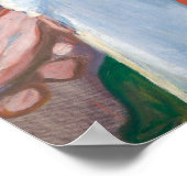 Poster Rouge et Blanc | Edvard Munch | (Coin)