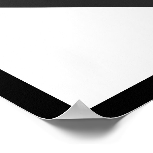 Poster Rouge et blanc Hexagon Bauhaus Conception minimali (Coin)