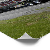 Poster rouge et blanc Otis W900A (Coin)