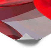 Poster Rouge Et Noir (Coin)