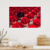 Poster Rouge Et Noir (Cuisine)