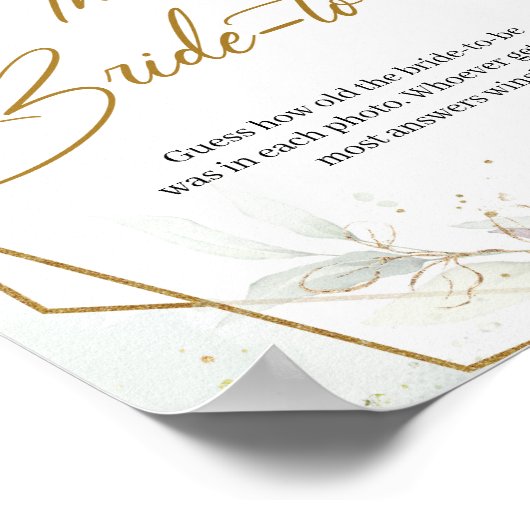 Poster Rouge et verdure Quel âge avait la future mariée (Coin)