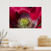 Poster rouge et violet (Cuisine)