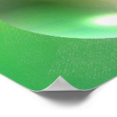 Poster Rouge Jaune Bleu Vert Rose Violet Art Abstrait (Coin)