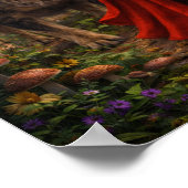 Poster "Rouge & Le Loup" (2) (Coin)