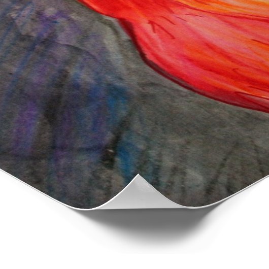 Poster Rouge principal (Coin)