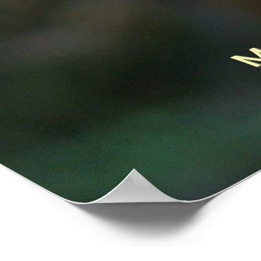 Poster Rouge Rose Bud (Coin)