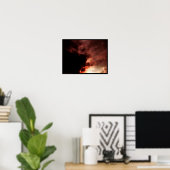 Poster Rouge sang (Bureau à domicile)