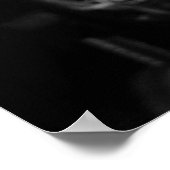 Poster rouge Snare Drum (Coin)