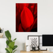Poster ROUGE TULIP (Bureau à domicile)