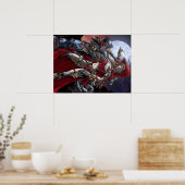 Poster Rouge vapeur (Cuisine)