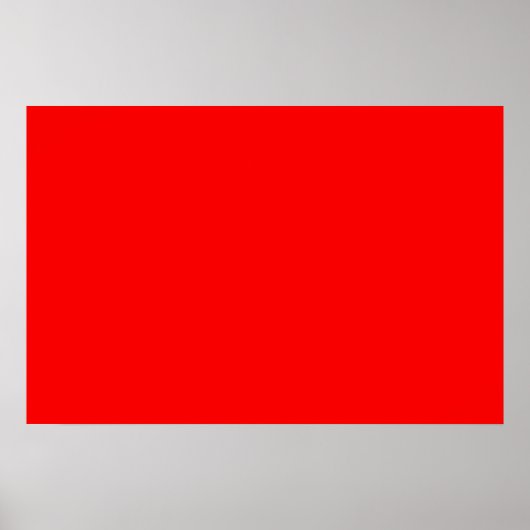 Poster rouge vif do-it-yourself modèle arrière - plan per (Devant)