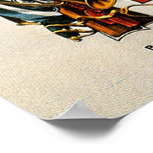 Poster Rouges - Imprimer (Coin)