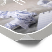 Poster Roughit Fun Writing Process Auteur Slogan (Coin)