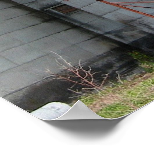 Poster Rouille et ruine (Coin)