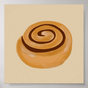 Poster Rouleau de cannelle