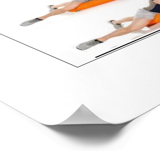 Poster Rouleau de mousse (Coin)