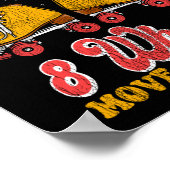 Poster Rouleau Patinage 4 Roues Déplacer Le Corps 8 Roues (Coin)