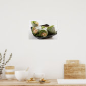 Poster Rouleaux à ressort végétal (Cuisine)