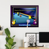 Poster Rouleaux serendipitants (Bureau à domicile)