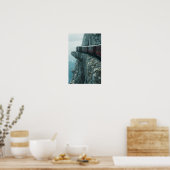 Poster Roulement du train de patinage sur l'affiche de bo (Cuisine)