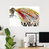 Poster Rouler sur moi (Bureau à domicile)