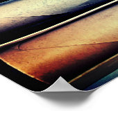 Poster Roulettes de piano antique (Coin)