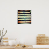 Poster Roulettes de piano antique (Cuisine)