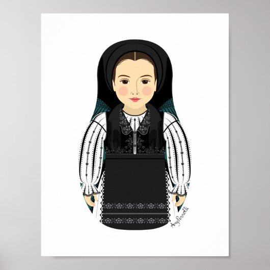 Poster roumain Matryoshka (Devant)