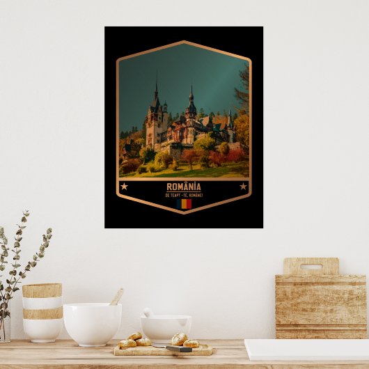 Poster Roumanie (Cuisine)