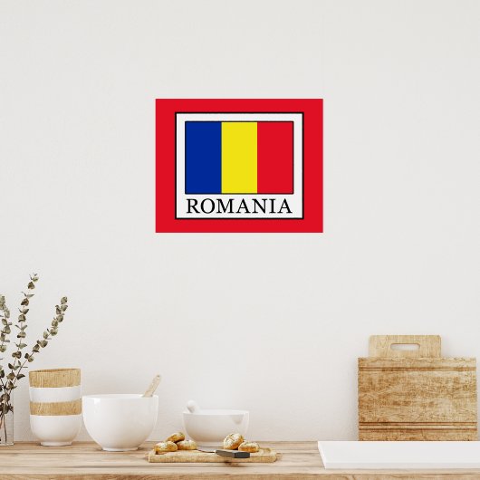 Poster Roumanie (Cuisine)